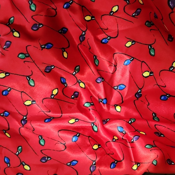 Cinema Eloile Holiday Cami red satin feel adjustable straps - Picture 7 of 7